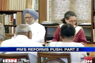 Important reforms on UPA govt's agenda
