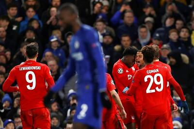 Champions League: Serge Gnabry Brace Fires Bayern Munich to Win Over Chelsea in Last 16 1st Leg