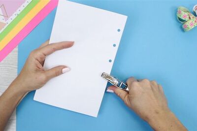 How to Make a Ribbon Journal