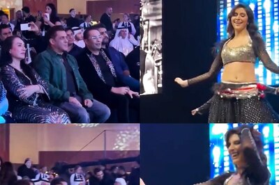 Salman Khan Enjoys Elnaaz Norouzi's Belly Dance in Dubai Amid Death Threats, Video Goes Viral | Watch