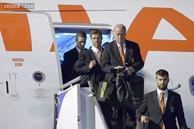 FIFA World Cup: Spain land in Brazil to begin World Cup defense