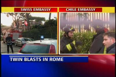 Anarchists claim responsibility for Rome blasts