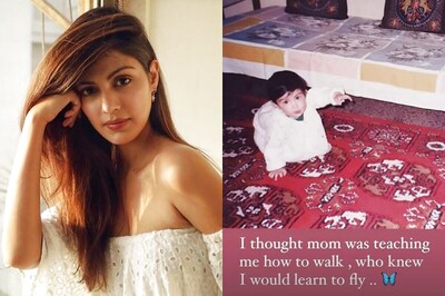 Rhea Chakraborty Pens Cryptic Note on Instagram: Who Knew I Would Learn to Fly