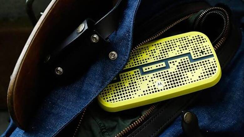 Motorola Deck Bluetooth speaker launched in India at Rs 8,990
