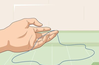 How to Make the Cup and Saucer With String