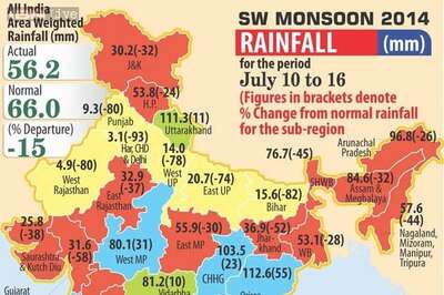 Map: How much did it rain this monsoon