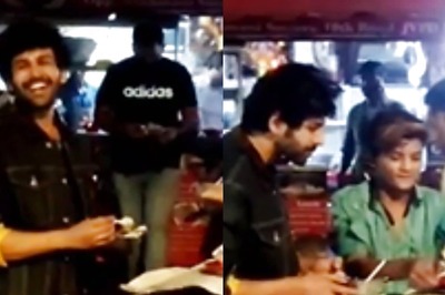 Kartik Aaryan Enjoys Chinese Food at Roadside Stall; Fans Dub Him 'Most Down-to-earth Star'