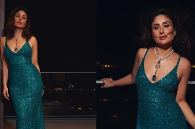 Kareena Kapoor Khan Shines In Green Sequinned Sabyasachi Ensemble, See Pics