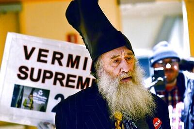 Boot-hatted Satirist Vermin Supreme Launches Mock Senate Bid