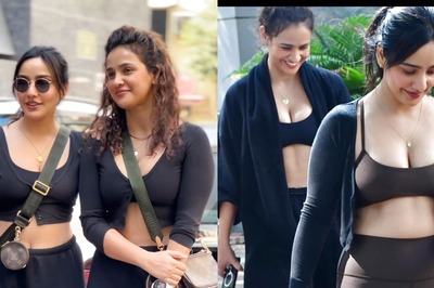 Neha Sharma, Aisha Sharma Twin in Black for Gym, Take a Look at Their Fashionable Athleisure