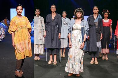 R|ELANTM Presented The Circular Design Challenge Show In Partnership With The United Nation In India During Sustainable Fashion Day At Lakmé Fashion Week X FDCI