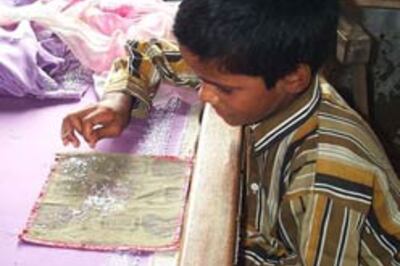 12 children rescued from carpet factory
