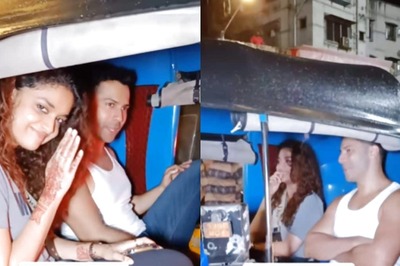 Varun Dhawan, Keerthy Suresh Take An Auto Ride Post Pack Up Of Their Next Film, Watch VIRAL Video
