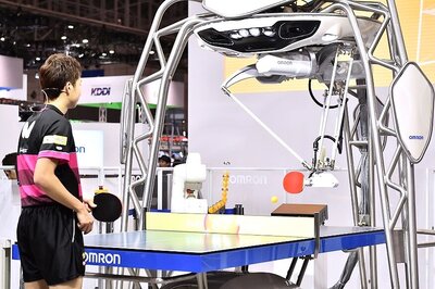 Man vs Robot: Ping Pong Robot Takes on Olympian at Tokyo Tech Fair