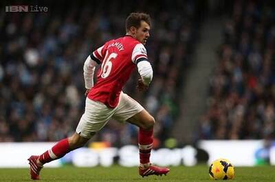 Aaron Ramsey doubtful for Arsenal against champions Manchester City