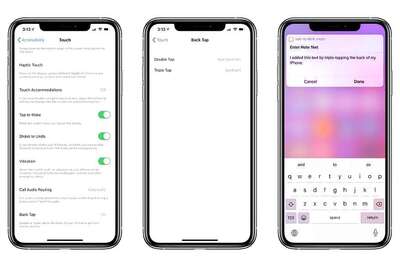 Your iPhone With iOS 14 Will Respond To Taps On The Back To Open Apps And Do More Tasks
