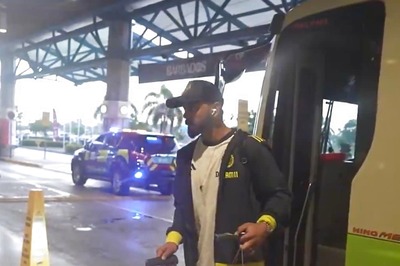 T20 World Cup 2024: India Arrive in Antigua for Super 8 Clash Against Bangladesh | WATCH