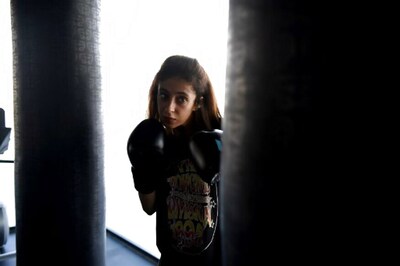 Pulling No Punches: Saudi Woman Boxer Breaks Exercise Taboo