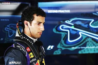 Red Bull's Daniel Ricciardo handed 10-place grid penalty