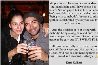 Kirti Kulhari Announces Separation from Husband Saahil Sehgal After 4 Years of Marriage