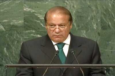 UNGA: Nawaz Sharif Plays Kashmir Card, Hails Hizbul Militant Burhan Wani