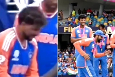 Kuldeep Yadav Inspires Rohit Sharma to Perform Ric Flair's iconic Walk While Collecting World Cup Trophy: WATCH