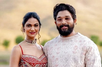 Allu Arjun Holds Wife Sneha Reddy Close As They Arrive In Delhi For National Film Awards Ceremony