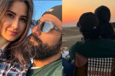 Katrina Kaif Sits On Hubby Vicky Kaushal's Lap In New Photos From Their Rajasthan Vacation; See Here