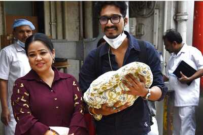 Bharti Singh and Haarsh Limbachiyaa Bring Their Newborn Son Home, See Pics
