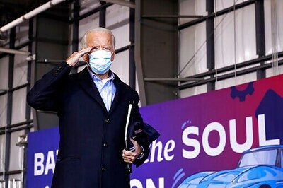 The Latest: Biden Begins Election Day Visiting Son's Grave