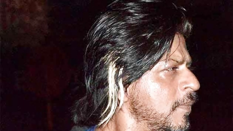 New look for 'Happy New Year'? Shah Rukh Khan sports blonde streaks and stubble