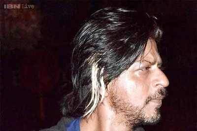 New look for 'Happy New Year'? Shah Rukh Khan sports blonde streaks and stubble