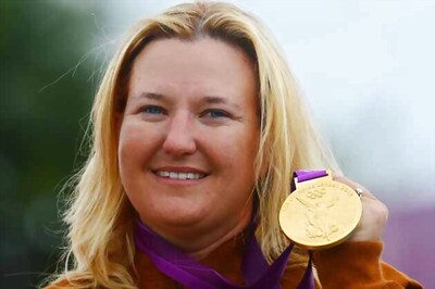 Rhode strikes 'gold' in women's skeet shooting