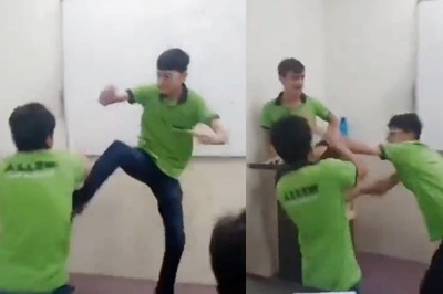 Boys Get Into Scuffle at Coaching Centre Reportedly Over Girls, Video Goes Viral