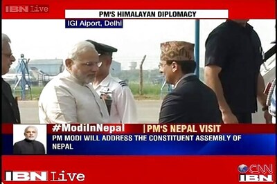 PM Modi reaches Nepal, to hold bilateral talks with Nepal PM today