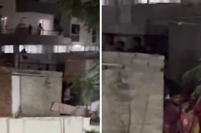 Caught On Camera: Residents Of Two Pune Societies Hurl Stones At Each Other