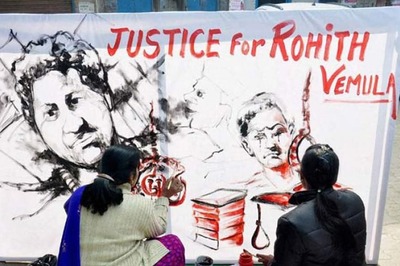 Students Observe First Death Anniversary of Dalit Scholar Rohith Vemula