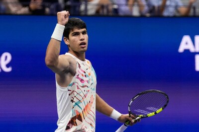 US Open: Carlos Alcaraz Cruises Past Lloyd Harris and into Third Round