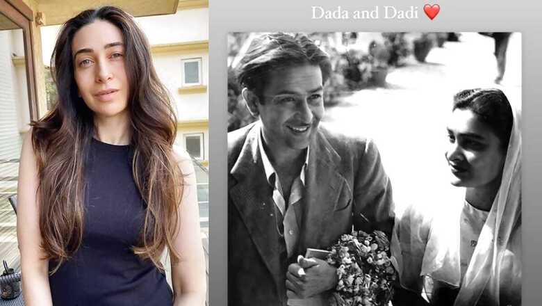 Karisma Kapoor Shares Throwback Picture of Grandparents Raj Kapoor and Krishna Raj Kapoor