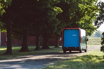 Amazon Introduces Its First Custom Electric Delivery Vehicle in Partnership With Rivian