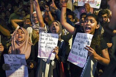 'Defend the Indian Constitution': Hundreds Stage Anti-CAA Protest at Gandhi Statue in London
