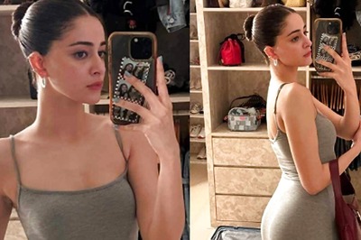 Ananya Panday Stuns In Grey Bodycon Dress For ‘Girls Night’, See Pics
