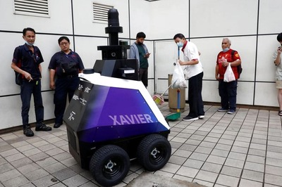 Meet Xavier, Singapore's Patrol Robots That Deter Bad Social Behaviour
