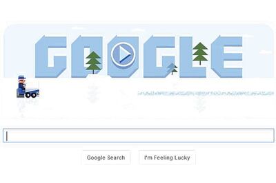 Google marks Frank Zamboni's 112th birthday with a playable ice resurfacing doodle