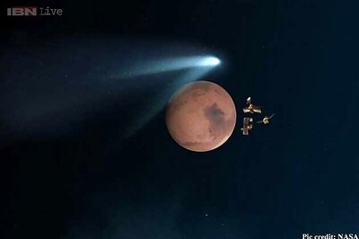 ISRO's Mangalyaan witnesses cosmic event as Comet Siding Spring flies past the orbiter