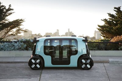 Amazon Unveils Fully Self-Driving Electric Four-Seater Robotaxi Prototype Called 'Zoox'