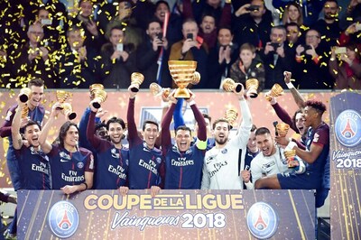 Neymar Less PSG See Off Monaco to Seal Fifth Straight League Cup