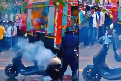 Watch: Ola E-scooter Catches Fire in Pune, Here's Why