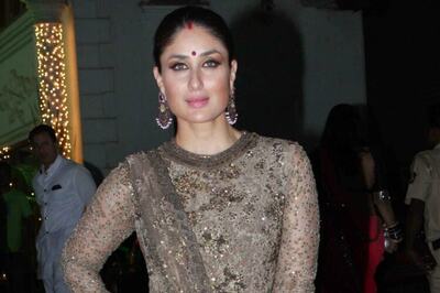 Look of the day: Kareena Kapoor looks stunning in Sabyasachi at Shilpa Shetty-Raj Kundra's Diwali bash