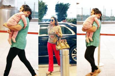 Rani Mukerji, Daughter Adira Make a Casual Yet Stylish Appearance At The Airport